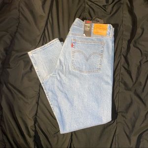 Levi's Light Blue Straight Leg Jeans